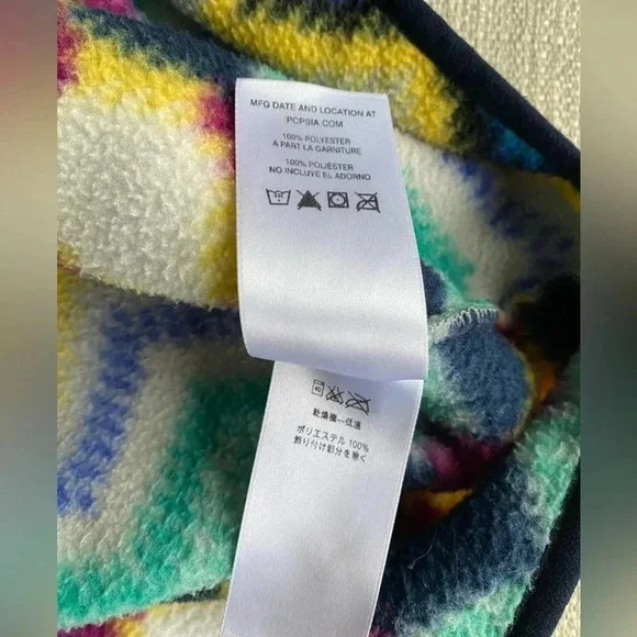 Patagonia Synchilla Jacket Women’s Medium Pullover Fleece Aztec Pattern - Picture 8 of 8